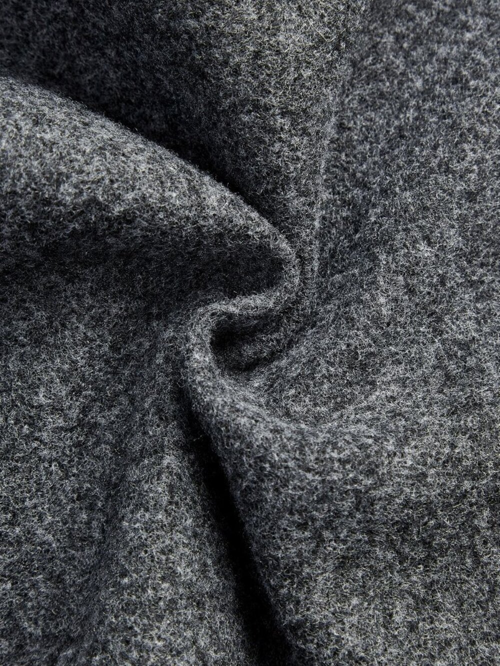 Grey Elegant Women's Double-Breasted Shawl Collar Lined Jacket - Picture 9 of 10